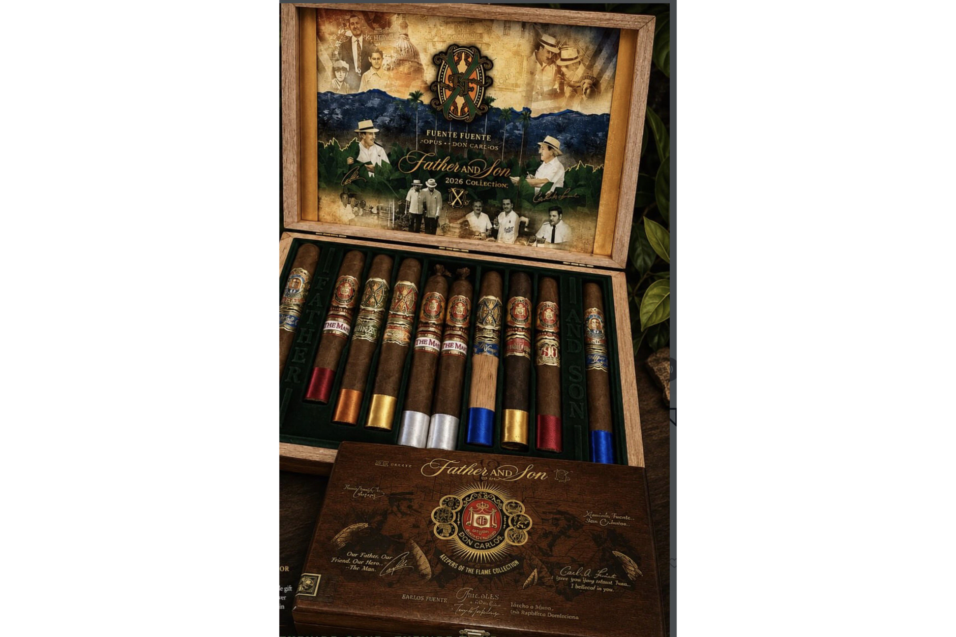 Arturo Fuente A Father and His Son Sample — Rare! cigar