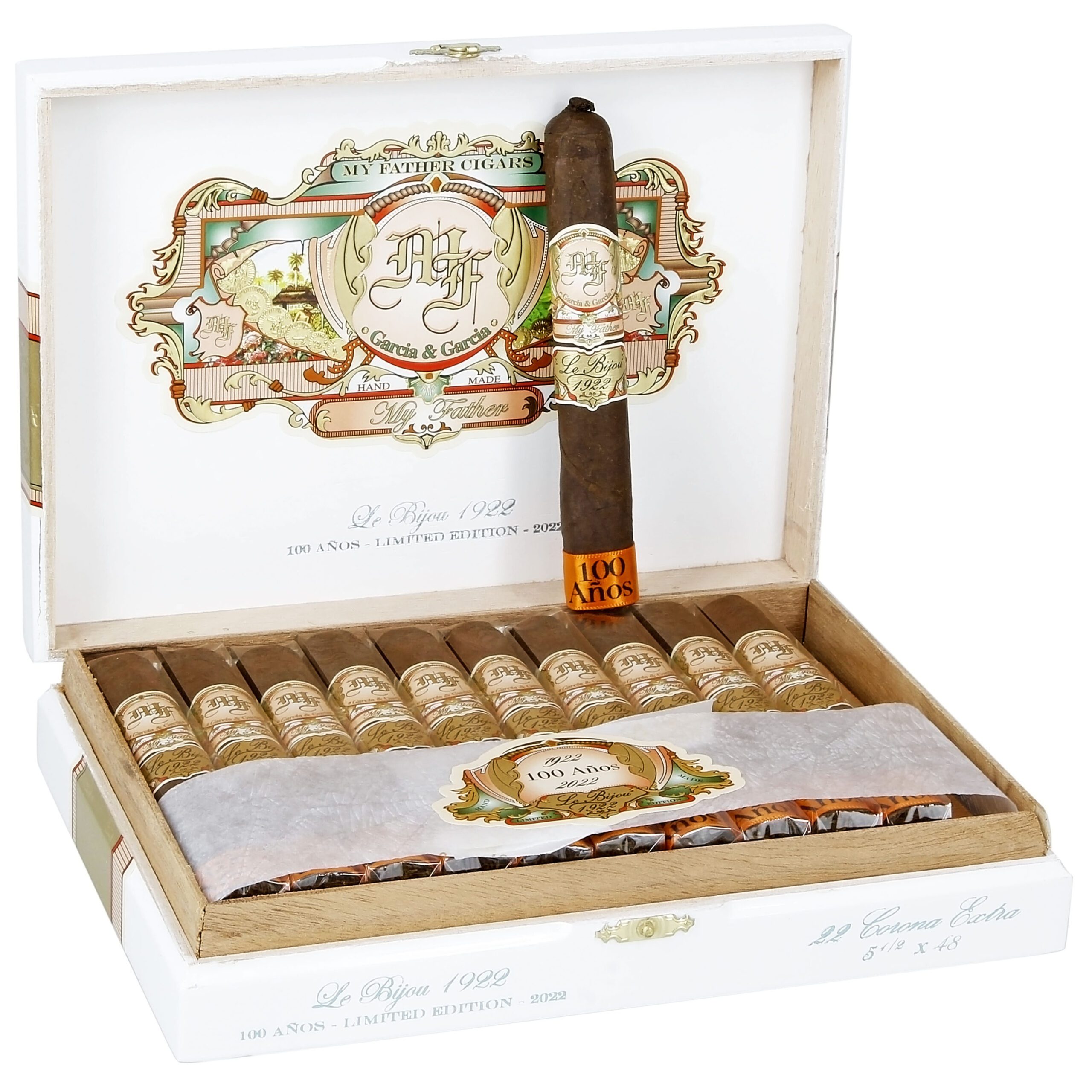 My Father LE Bijou 1922 Ann — 100 Anos cigar